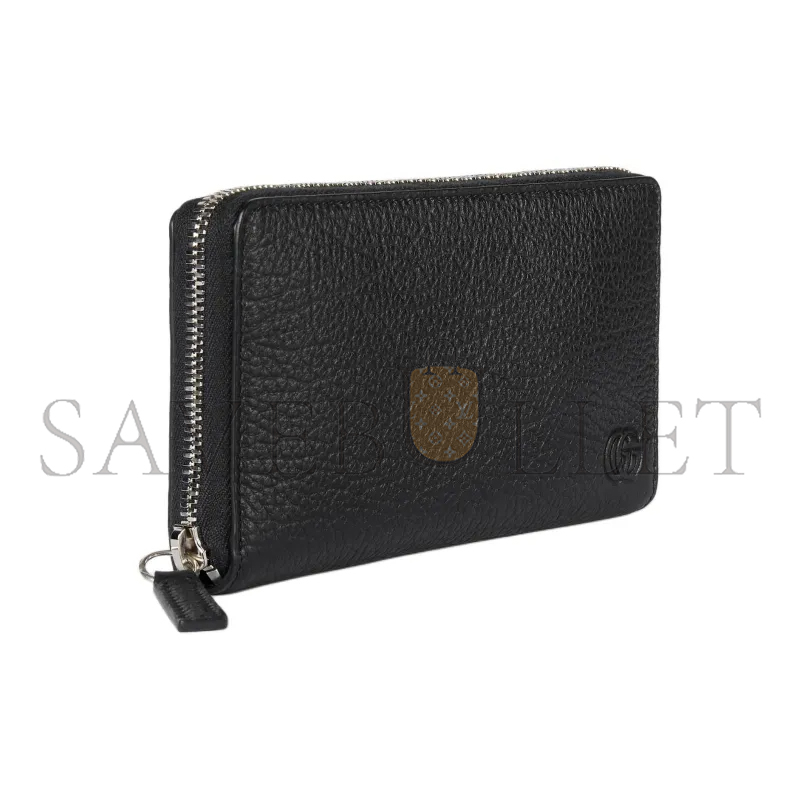 GUCCI GRAINED LEATHER WALLET 800180 (19*10.5*2cm)